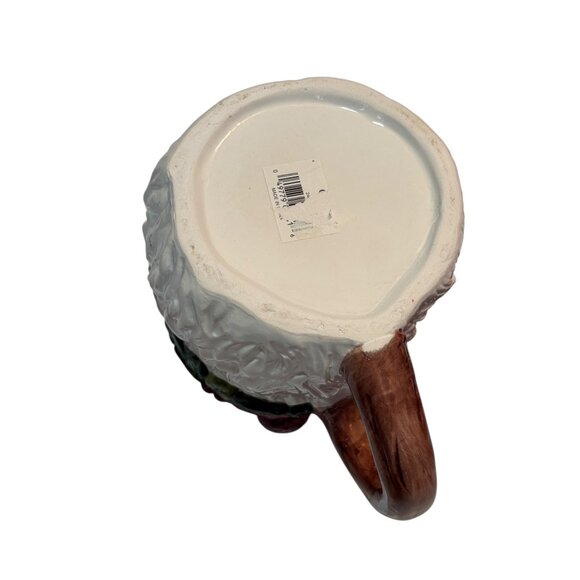 Vintage Hand-Painted Santa Claus Teapot With Lid Holiday Decor Ceramic Festive C - Picture 6 of 8